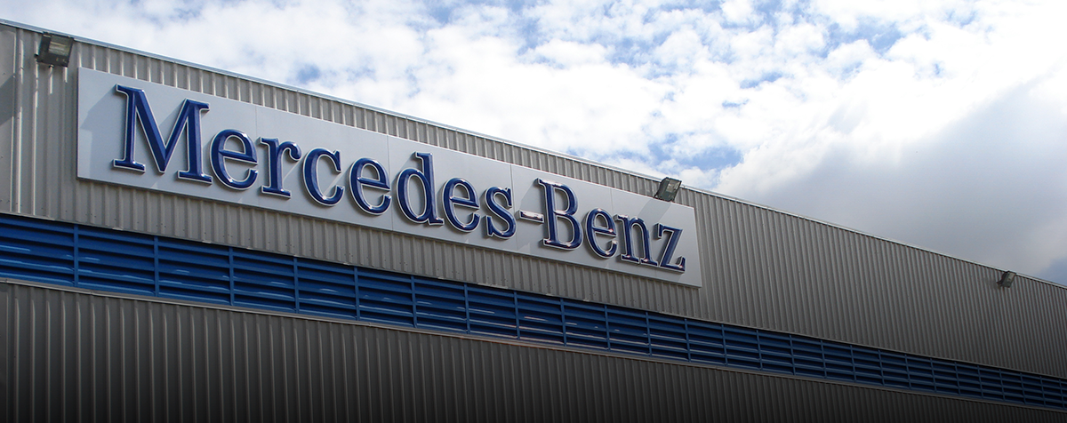 Mercedes-Benz | Implantação do Prédio 127 da Mercedes-Benz com execução da Construcione em São Bernardo do Campo.