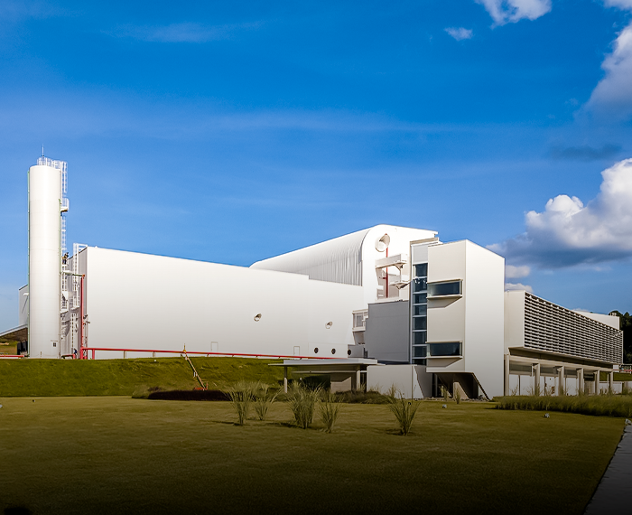 Danone | Nova unidade da Danone em Poços de Caldas/MG, com 11.000 m² de área construída e 36.000 m² de área externa.